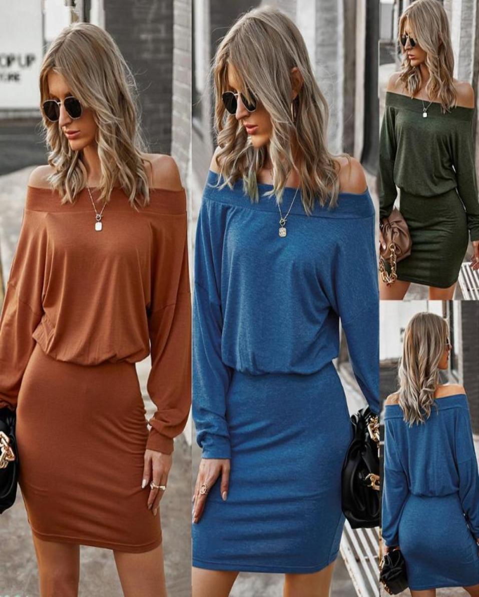 

Casual Dresses Woman Dress Clothing Women Undefined Full Above Knee Mini Solid Sexy For9611303, Blue