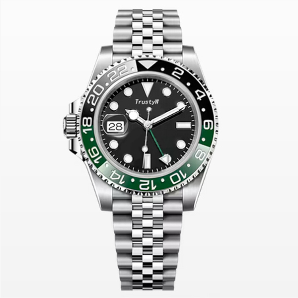

Trusty watch Mens watches 40mm Automatic 2813 movement Pepsi Batman Rootbeer Sprite Men watch Jubilee oyster Lady wristwatch With box papers Orologio di lusso