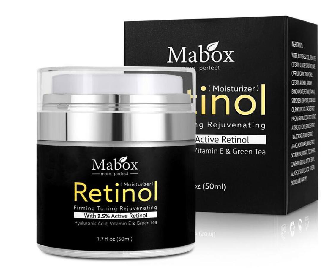 

In Stock MABOX Retinol 25 Moisturizer Face Cream and Eye Vitamin E Night and Day Moisturizing Creams 7016737, Sky blue