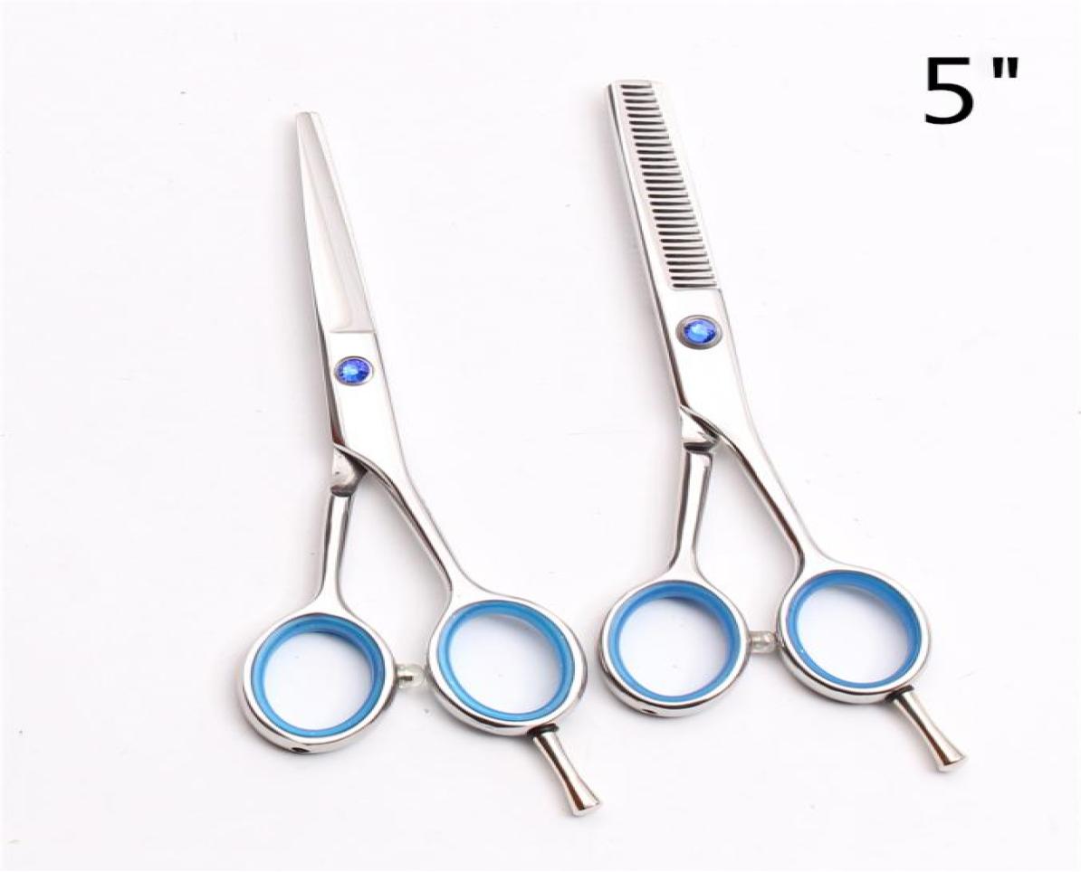 

C1117 5quot 145cm JP 440C Customized Logo Professional Human Hair Scissors Barber Shop Hairdressing Scissors Cutting Scissors T4340035