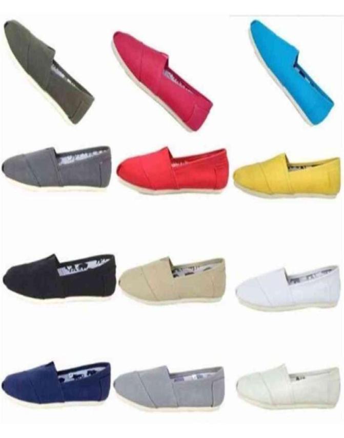 

women men canvas shoes flats loafers casual single shoe solid sneakers Driving shoes unisex espadrille Walking shoe br tingfen6981885, Orange