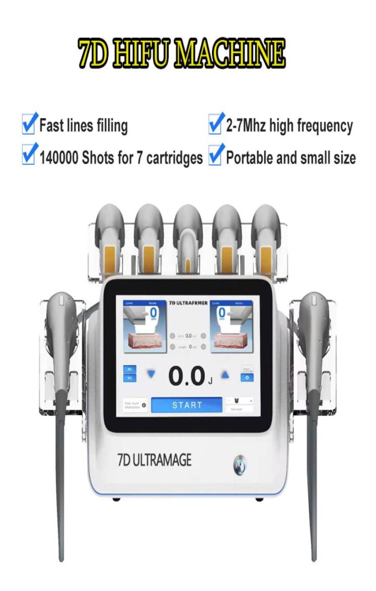 

7D HIFU ultrasound facial wrinkle lift beauty machine skin tightening SPA home device4843348