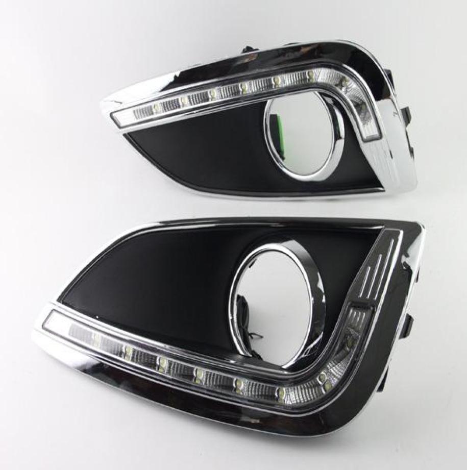 

Super Bright White LED Daylight Running Lights Car Fog DRL LED Daytime Running Day Light for Hyundai IX35 201020137263414