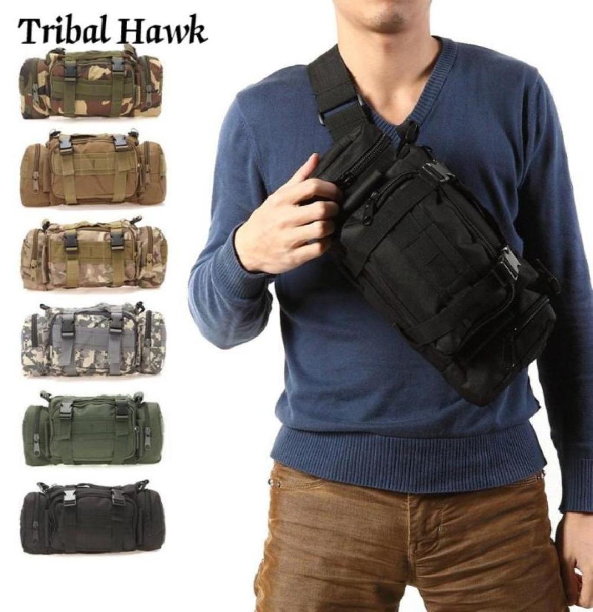 

Outdoor Tactical Bag Molle Waterproof Oxford Waist Bag Camping Climbing Pack Men Women Hiking Travel Fishing6498004, Beige