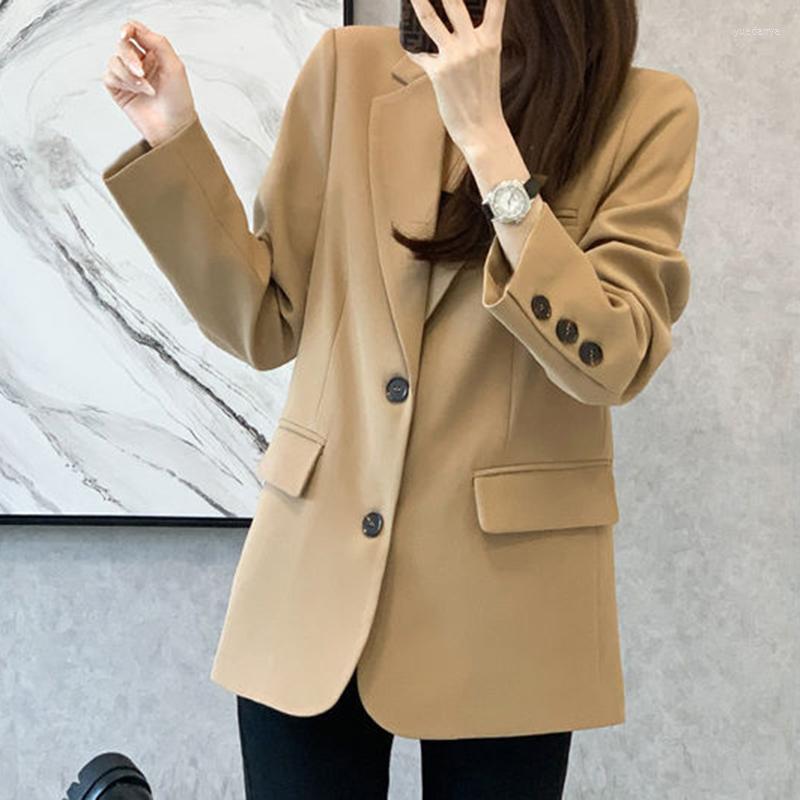 

Women' Suits 2023 Spring And Autumn Suit Jacket Women' Casual Slim Student Small Women Solid Cotton Winter, Black