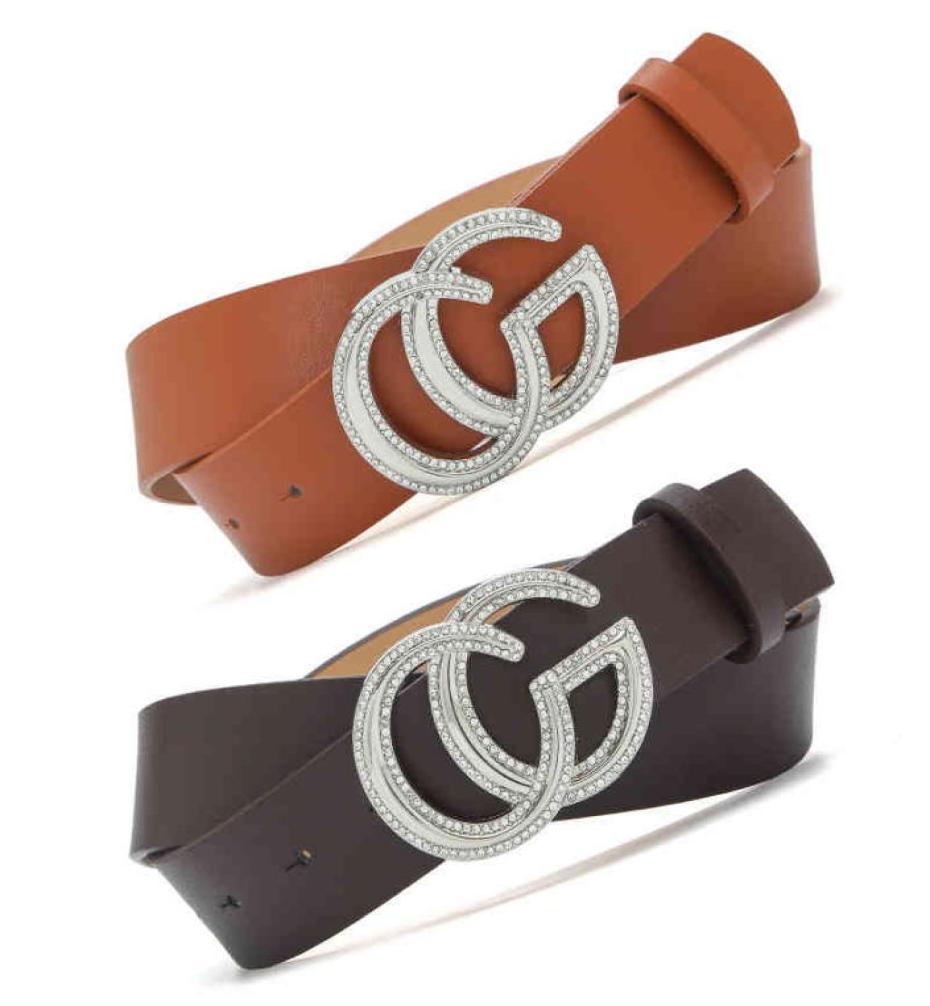 

Net red CG live broadcast versatile jeans women039s Rhintone inlaid Pu decorative wide belt4634047, Black