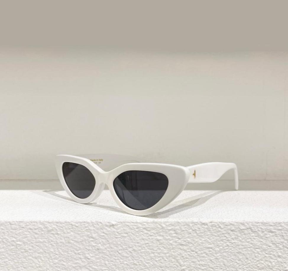 

Designer Cateye Sunglasses for Women White Grey Lens Sun Glasses UV400 Prodection Eyewear3623347