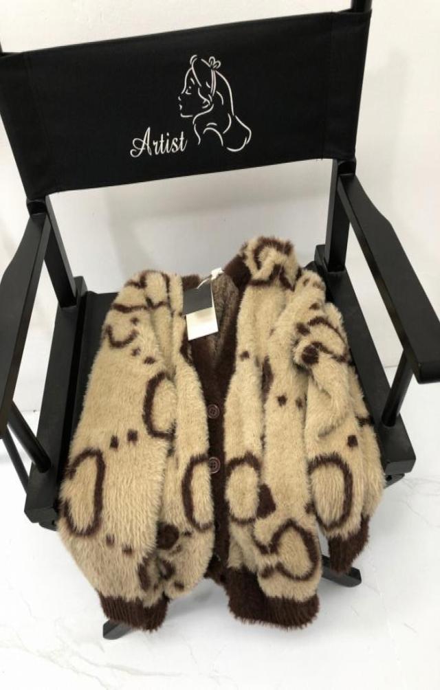 

Womens cardigan sweater designer womens jackets long sleeve knitted Top knits Loose d2Uz9115168, Blue