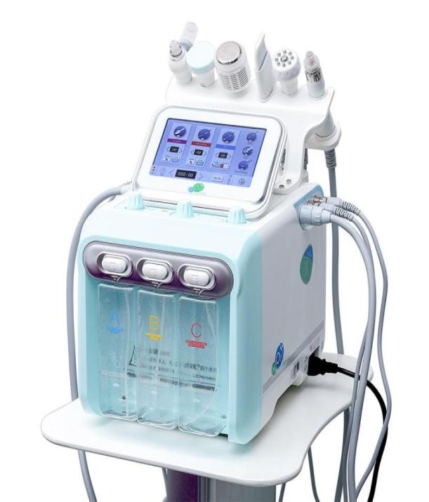 

6 in 1 Hydrofacial Dermabrasion Machine Water Oxygen Jet Peel Hydro Skin Scrubber Facial Beauty Deep Cleansing RF Face Lifting Col6334641