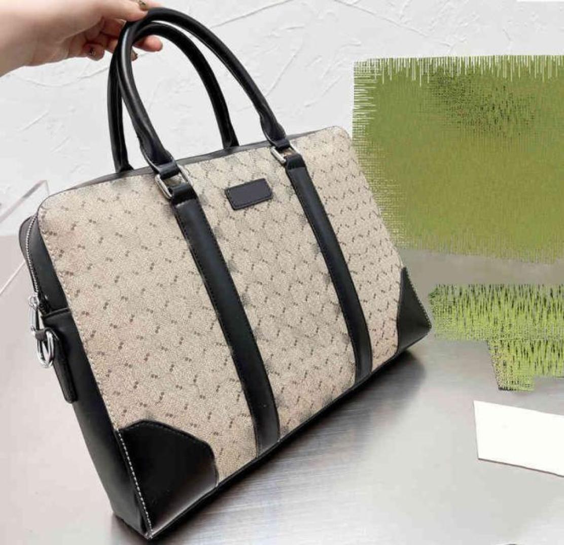 

Luxury Laptop Bags Business Men Briefcase Men Handbags Business Women sacoche Bags Shoulder Bags 2207085689481, Clear