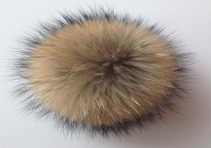 

BeanieSkull Caps Natural Raccoon Fur Pompoms Fluffy Big Ball Pom Poms DIY Pompon Accessories For Scarves Hats Bags Shoes 1215cm 3730992, Multi