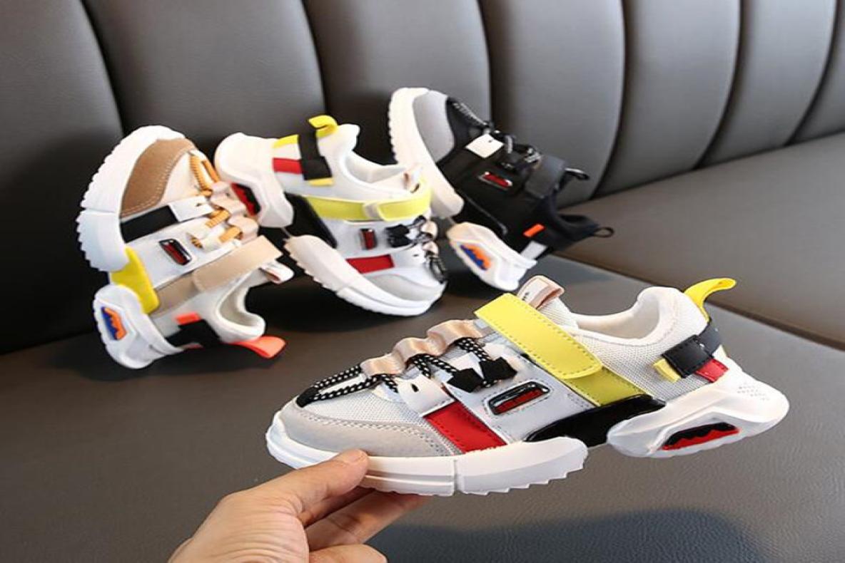 

New Spring Baby Girl Boy Toddler Infant Casual Running Shoes Soft Bottom Comfortable Stitching Color Children Sneaker First Walker2209192, Red