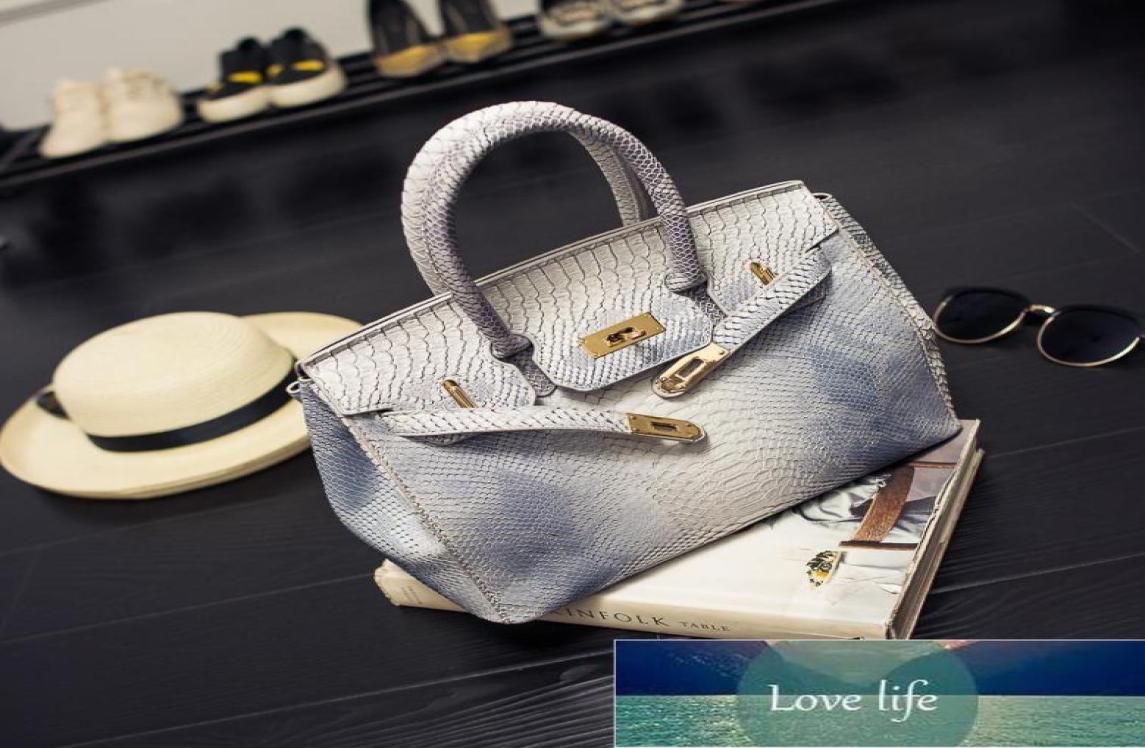 

Handbag Women Bag Printed Snake Crocodile Skin Jelly Bag Tote Python Purse Female Crossbody Shoulder Satchel8477948, Black