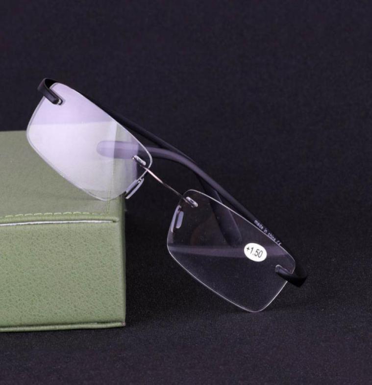 

New Presbyopic Glasses Highgrade TR90 Rimless Reading Glasses Super Light and Elastic5313176
