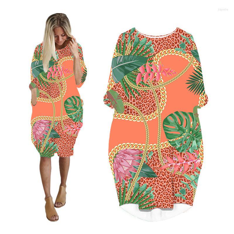 

Casual Dresses Paisley Flores 3d Batwing Pocket Dress Women Streetwear Long Sleeve Harajuku Plus Size Clothing Vintage Clothes, As shown 26
