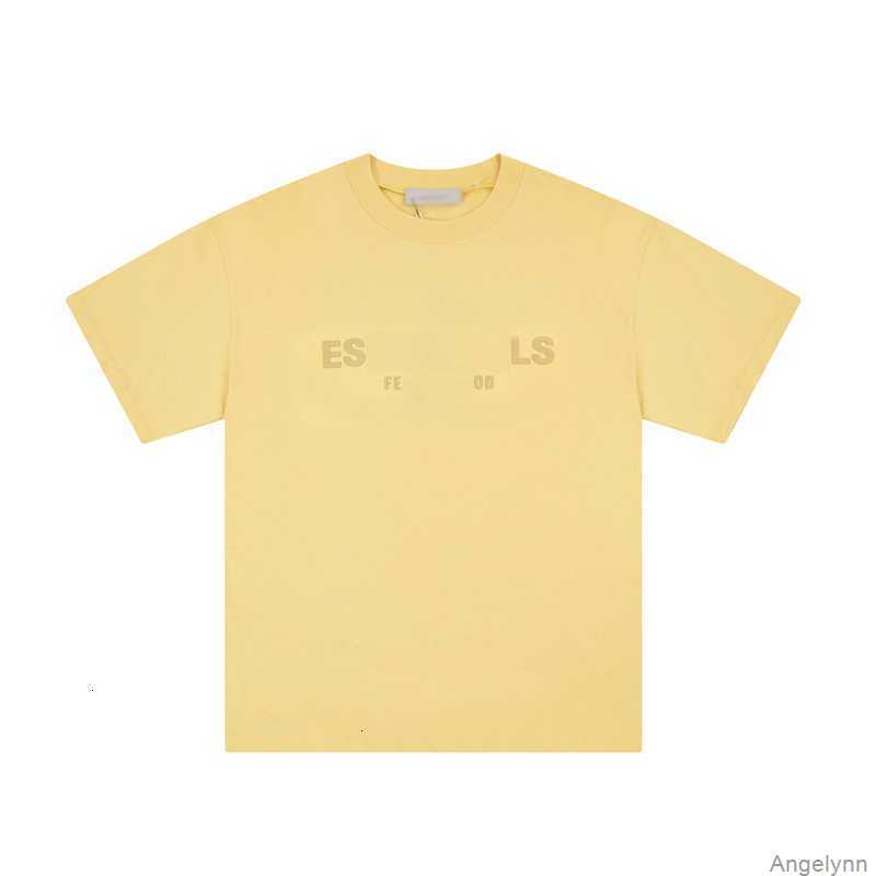 

Essentiel Tees T-shirts Essent Luxury Designer Clothing American Fashion Loose Short Sleeve Essentail Tshirt for Men and Women Zv0c