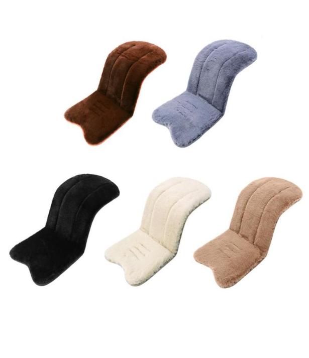 

Stroller Parts Accessories Baby Seat Cushion Soft Faux Fur Winter Thick Mat Kids Pushchair High Chair Prams Liner Pad Gift8653270