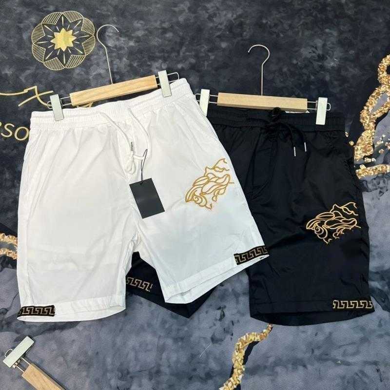 

Men's Shorts designer Summer mens beashorts pants fashion embroidery sweatpants luxury men women nylon quick-drying slacks 7377, White