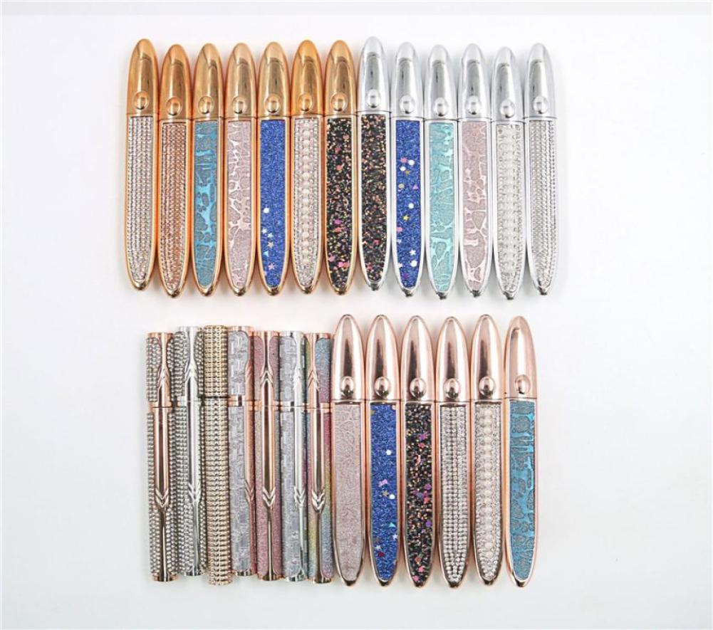 

Selfadhesive Eyeliner2 in 1 Diamond Bling Glitter Liquid Eyeliner No Need Glue Eye Liner Pencil Makeup8712163, Blue