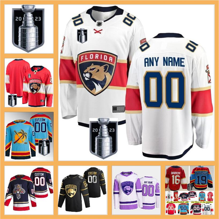 

Aleksander Barkov Reverse Retro hockey jersey Aaron Ekblad Matthew Tkachuk MNHLbbbb Sergei Bobrovsky Radko Gudas Sam Reinhart Spencer Brandon Montour jerseys, Color