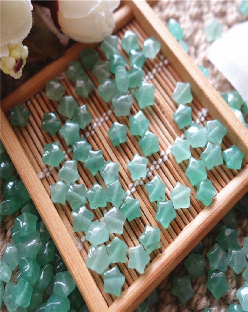 

Cheap Green Aventurine Natural Gemstones 50pcs Star Shape 6565mm Loose Beads For Jewelry DIY Making Earrings Necklace Bra6968639