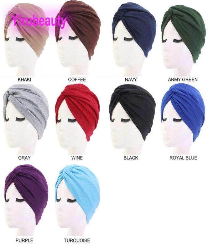 

New style cotton cross Indian hat turban hat hat European and American popular headwear Hair Caps1095643