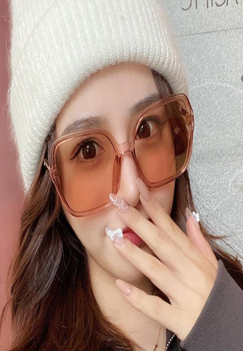 

Sunglasses Vintage Square Women Trendy Oversized Butterfly Sun Glasses Female Big Frame Gradient Shades Feminino3811660