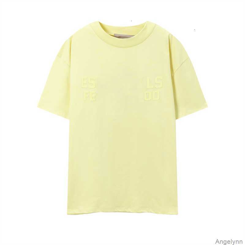 

Summer Mens Designer Essent t Shirt Essentail Fashion Tshirts Womens Loose Tees Luxury Couples Street Hip Hop Short Sleeve Essentiel T-shirt Sjg7