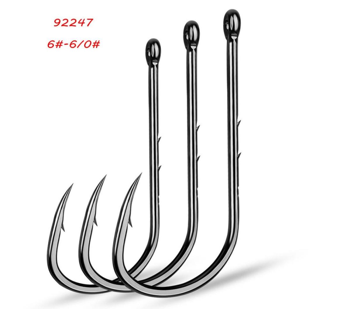 

12 Sizes 660 92247 Baitholder Hook High Carbon Steel Barbed Hooks Fishhooks Asian Carp Fishing Gear 200 Pieces Lot W53487786