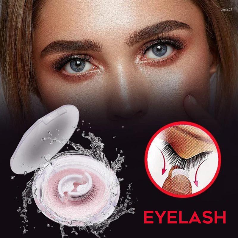 

False Eyelashes 1 Pair Of Reusable Eyelash Stickers Waterproof And Long Lasting Self-Adhesive Gift For Women Girlfriend THRK889