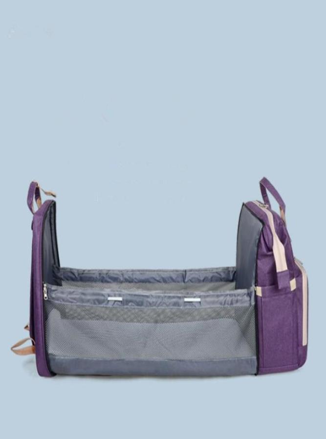 

diaper baby bags with bed mummy bag waterproof nylon maternity nappy moms backpack baby nursing changing bag for baby care 9044272, Multi