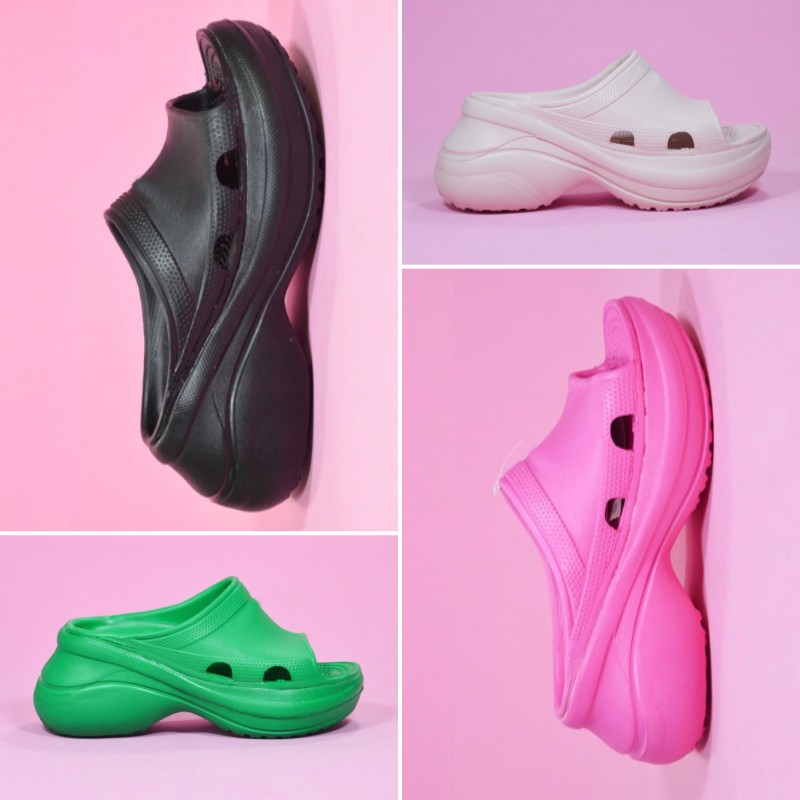 

slippers womens slides working outdoor designer sandals slides height increasing platform clogs walking outdoor slides spring, 6 36-40