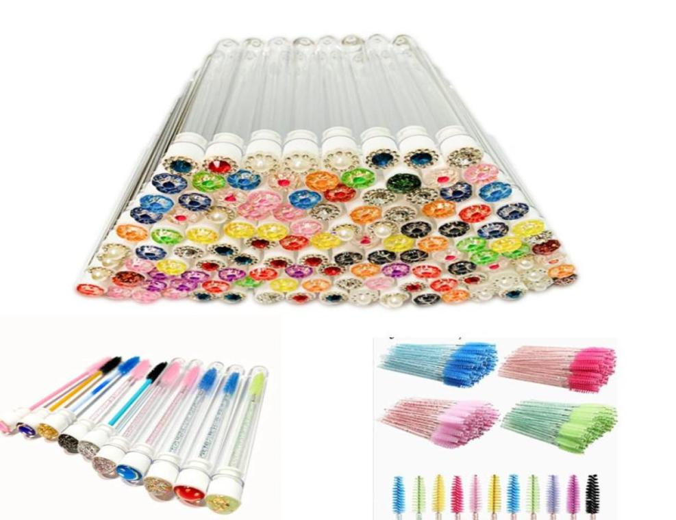 

Makeup Brushes Eyelash Extension Cleaning Brush Disposable Holder Eye Lash Mascara Wands Tubes4576664