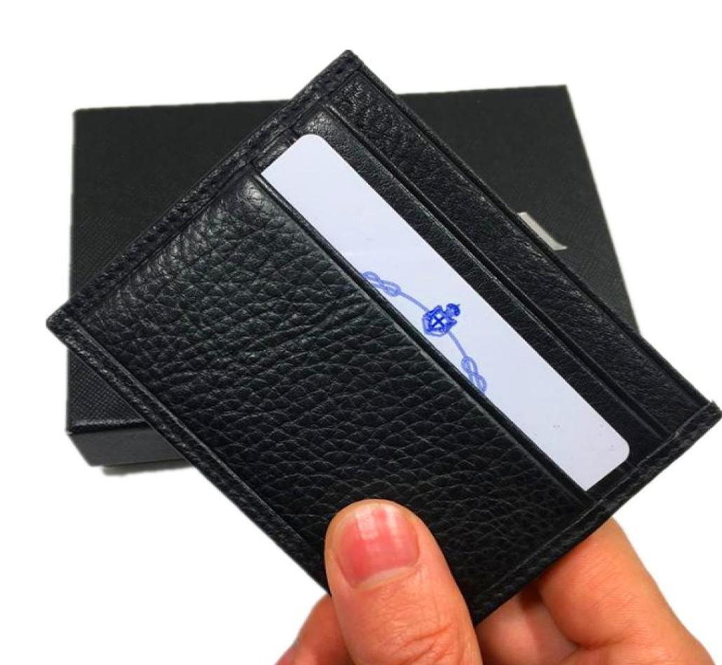 

Small Card Wallet Credit Card Holder Business Men Money Coin Purse Package Bags New Fashion Thin Wallets Bus Bank Card Covers Pock4431955, Black