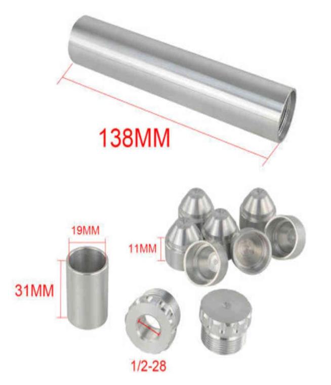 

1 Set 1 228 5 824 Aluminum Alloy Solvent Trap s Car Fuel Filter Parts For Napa 4003 Wix 240034060914
