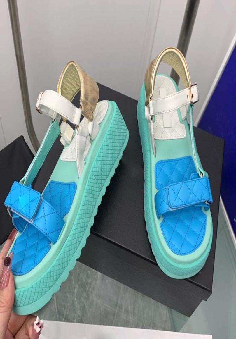 

Calssic Designer Sandals For Woman Platform Open Shoes Calfskin Luxury Slingbacks Red Black Fashion Slippers Womens Loafers Flip F2015210