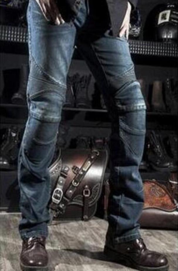 

jeans jeans motorcycle riding on the road Fall fourpiece protection distribution8687776, Black