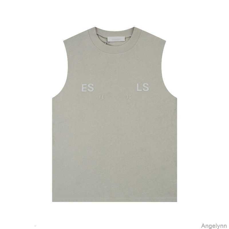 

Essentail Tees Tshirts Luxury Designer Fashion Clothing Essent Short Sleeve High Street Loose Men' Women' Essentiel T-shirt O8ry