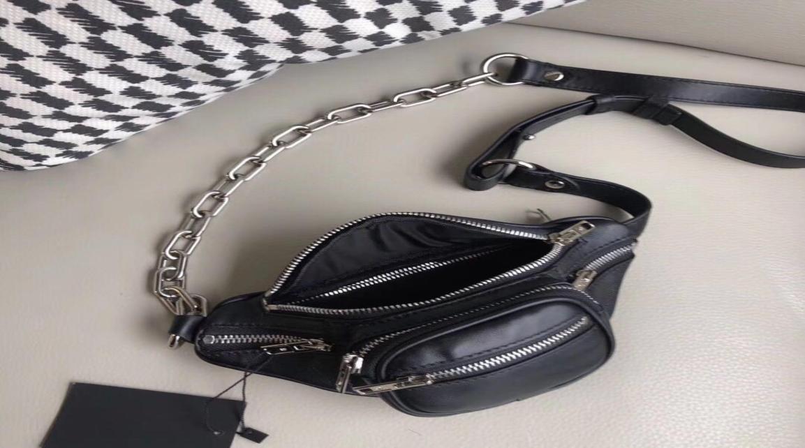 

Highend Classic Unisex Fannypack Designer Waist Bag Fashion Trend Street Style Zip Decoration Closed Mouth Multiple Back Method O9776782, Sky blue