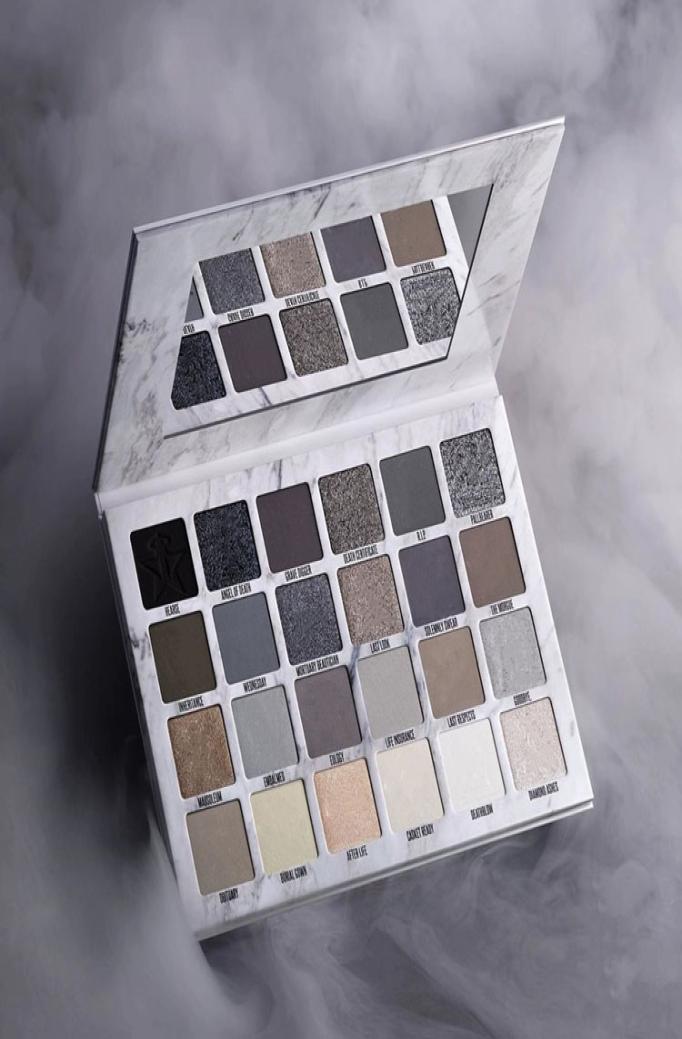 

J Five Star Cremated eyeshadow palette Makeup Cremated 24 color eyeshadow palette Shimmer Matte high quality 8143543, Sky blue