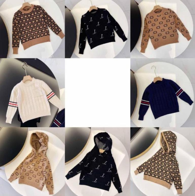 

New Kids Sweaters Pullover Boys Girls Unisex Baby Pullover Autumn Winter Sweatshirts Children Keep Warm Letter Printed Sweater Jum7810418, Red