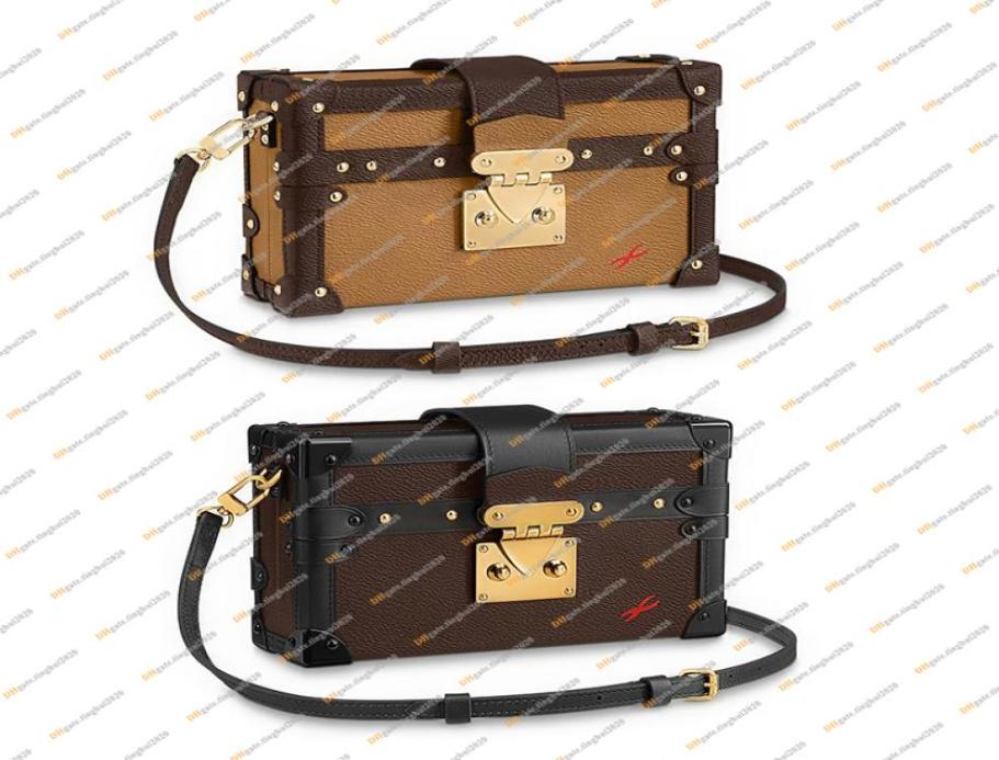 

Ladies Fashion Casual Designe Luxury PETITE MALLE Bag Shoulder Bags Crossbody TOTE Handbag Messenger Bag High Quality TOP M44154 M9433099, Dark grey