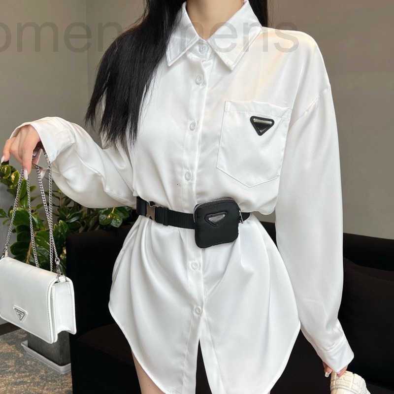

Basic & Casual Dresses designer fashion womens casual skirt dress bewaist bag closure cardigan skirtlong sleeve shirt Skirt 53JZ, Black