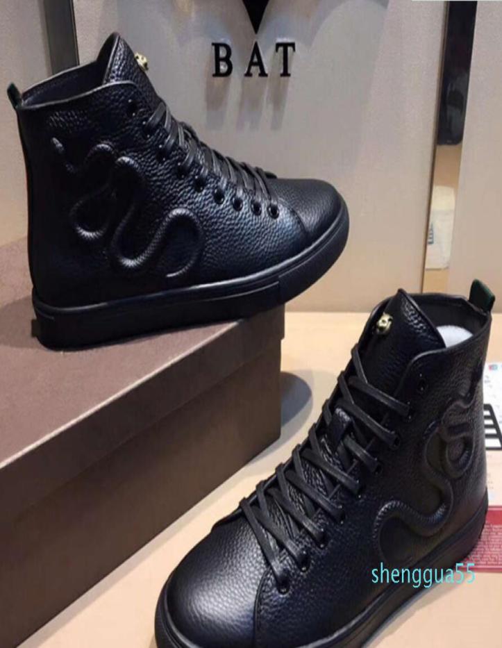 

New ankle boots Mens Sports Runner Shoes for Men high top Sneakers Casual Trainers Women tiger dragon snake winter boots with Box 3574980, Beige