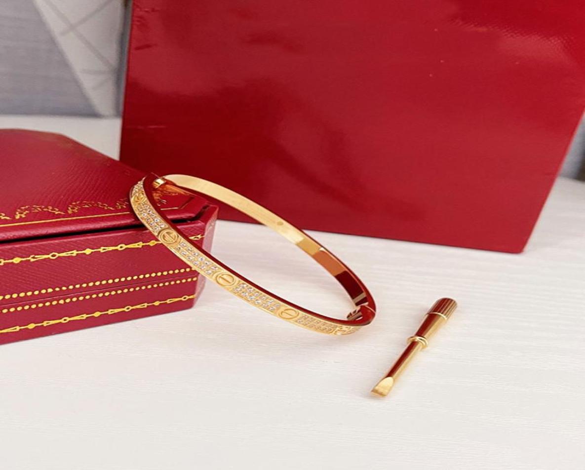 

Bracelet Bangles Women Men Titanium Steel Screw Screwdriver Bracelets Gold Silver Rose Nail Bracelet Jewelry with Paclahing Box4482688