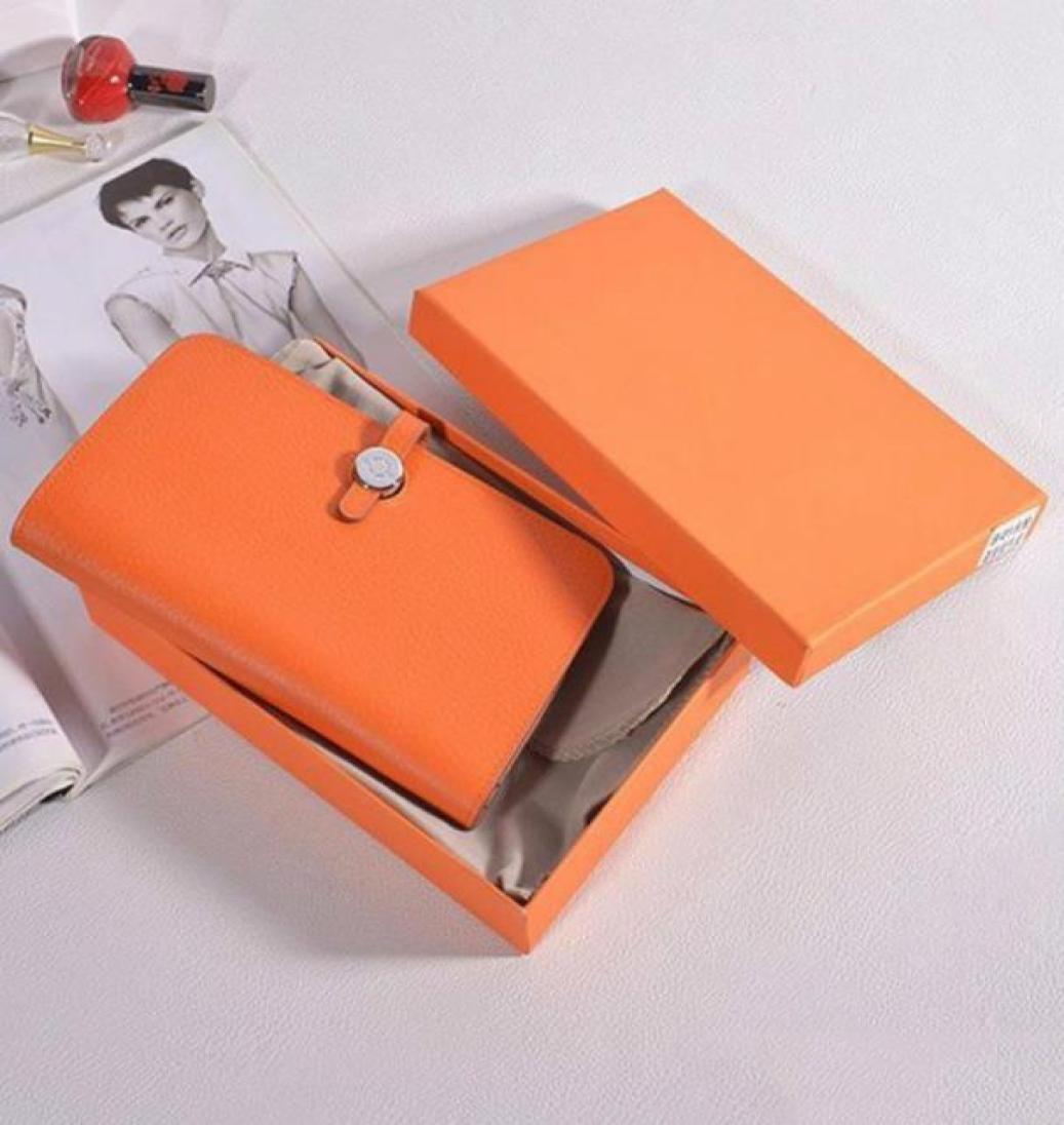 

brand designer new brand wallet woman handbag bag passport ID credit card holder cowhide clutch genuine leather wallet female purs6568138, Black