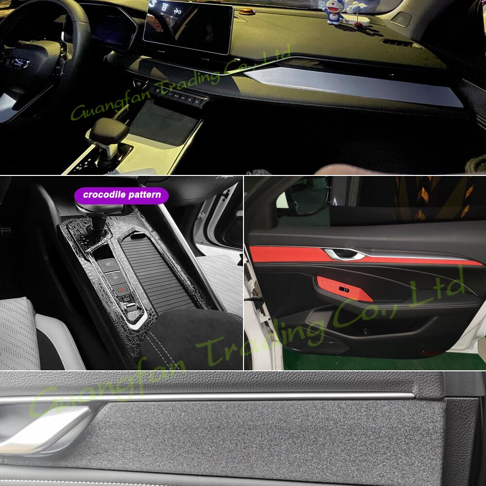 

For Geely Preface Xingrui 2020-2021 Car Interior Center Console Dark Flash Stars Point Diamond Shine Color Change Sticker Decals, Style b