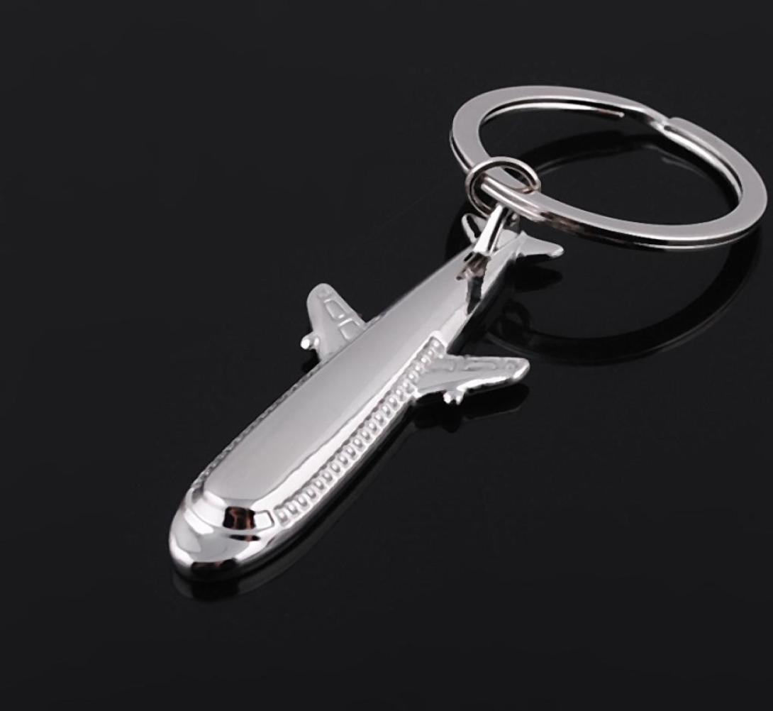 

Handmade Airbus Airplane Keychains Passenger plane Pendant Travel Keyring Friendship Friend Jewelry2207081