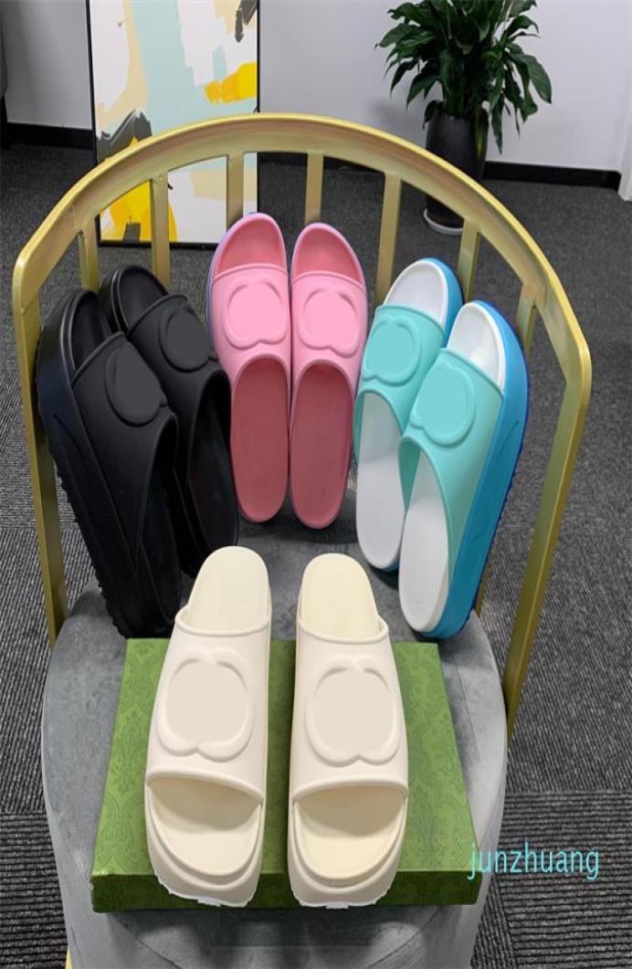 

Designer Double G Slippers Platform Slippers Home Men Sandals Comfort Thongs Casual Shoes Women Slipper Solid Color Flipflops Si7974004, Dark grey