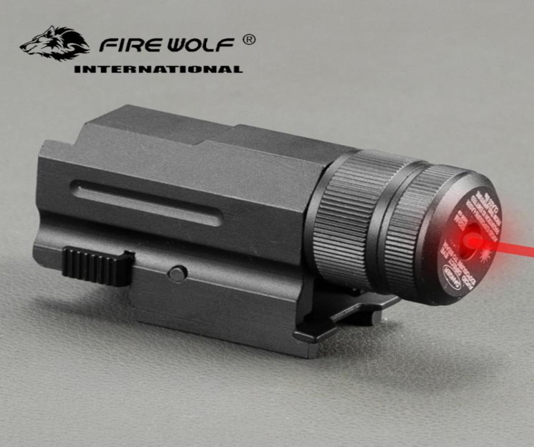 

FIRE WOLF Mini Compact Red Green Laser Sight New For 20mm Rail Pistol Rifle G17 20 23 21 Hunting4513032